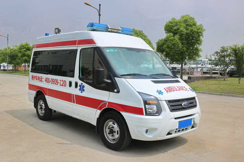 新世代短轴中顶救护车V348