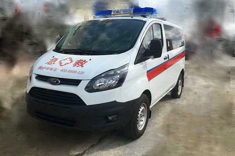 江铃福特新全顺短轴平顶救护车汽油版V362